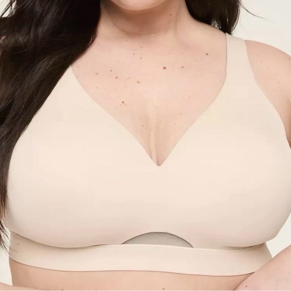 Cacique Bra Comfort Bliss Lightly Lined No-Wire Bra 48D Lane Bryant